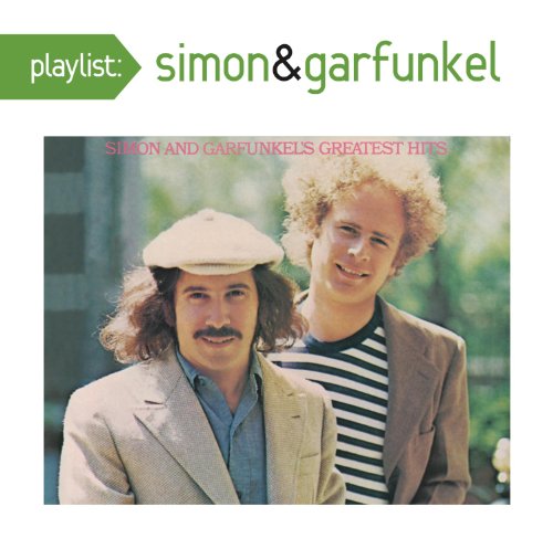 CD cover for Simon & Garfunkel’s “Greatest Hits” featuring a photo of the duo.