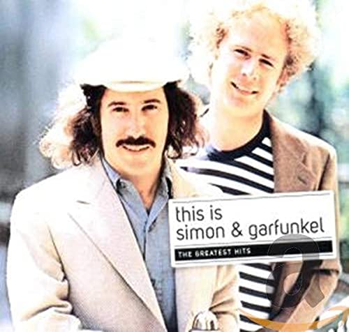 Simon & Garfunkel album cover featuring portraits of the duo.