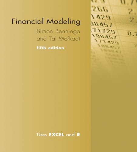 Book cover: "Financial Modeling" fifth edition, gold background with text.