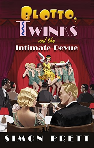 Book cover depicting a stage revue with dancers and seated audience members.