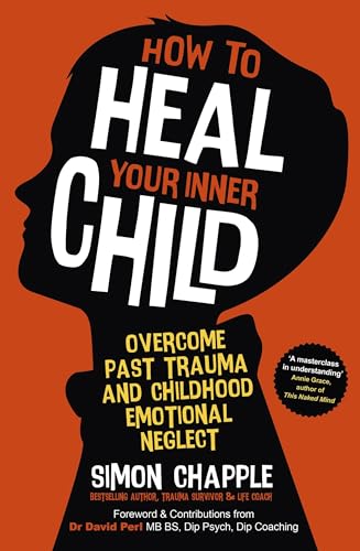 Book cover: "How to Heal Your Inner Child" with a silhouetted head.