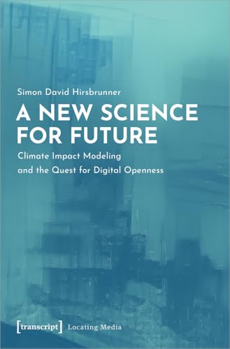 Book cover: “A New Science for Future” with blue gradient and blurred image.