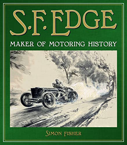 Book cover: vintage car race illustration with title “S.F. Edge”.