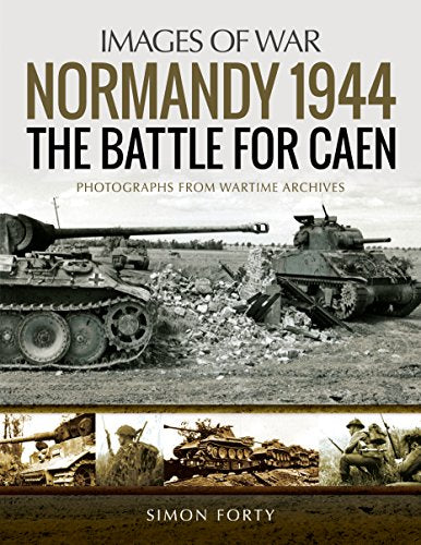 Book cover featuring black and white photographs of World War II tanks and soldiers.
