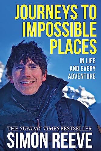 Book cover featuring Simon Reeve smiling against a snowy mountain background.
