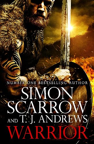 Book cover: bearded warrior with sword, dramatic landscape, and bold title.