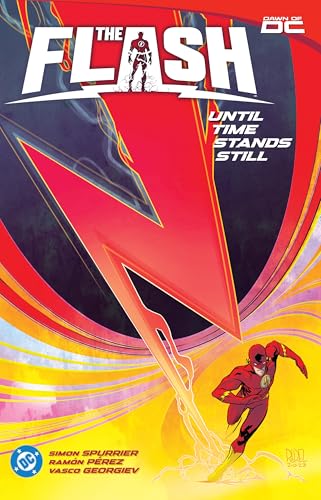 The Flash comic book cover featuring a red-suited hero in motion.