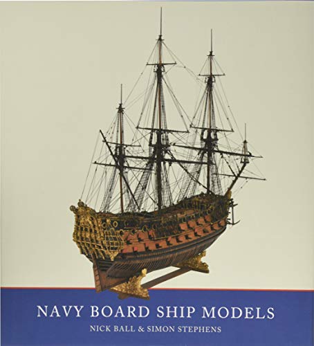 Detailed model ship with masts and rigging on a book cover.