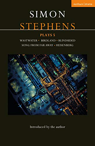 Book cover for "Simon Stephens Plays 5" featuring an aerial airport view.