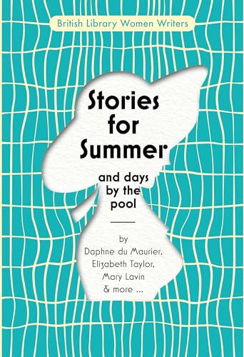 Book cover for Stories for Summer with a white silhouette of a sun hat.