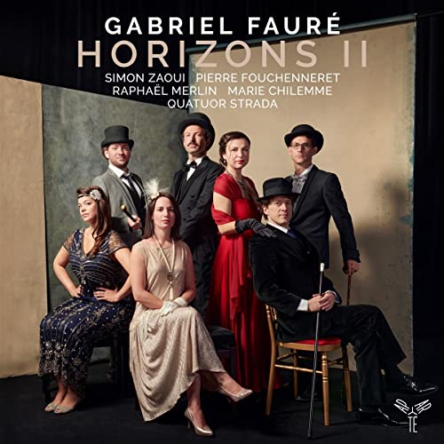 CD cover featuring six people in early 20th-century attire.