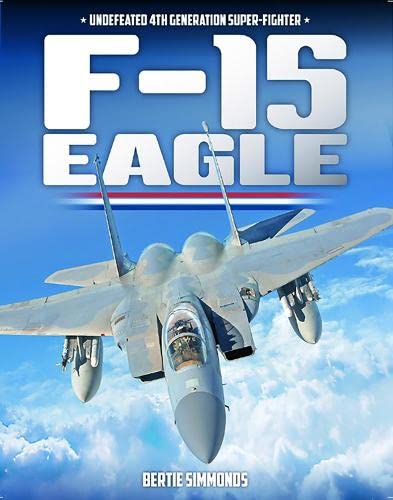 Book cover featuring an F-15 Eagle fighter jet flying above clouds against a blue sky.