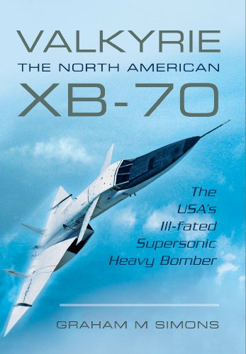 Book cover featuring a white XB-70 supersonic bomber in a blue sky.