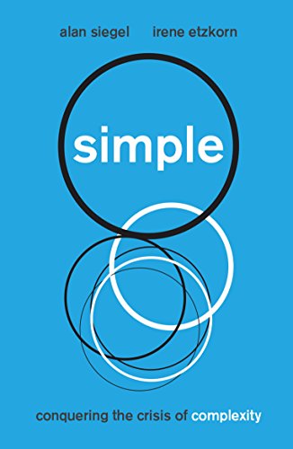 Book cover for "Simple" with the word "simple" inside a dark circle.
