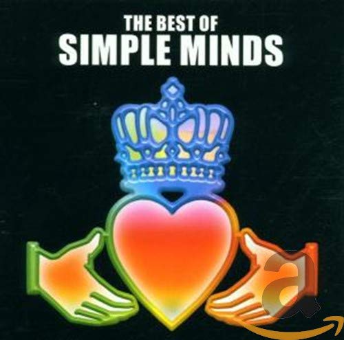 CD cover for Simple Minds’ “The Best Of” with heart and crown imagery.