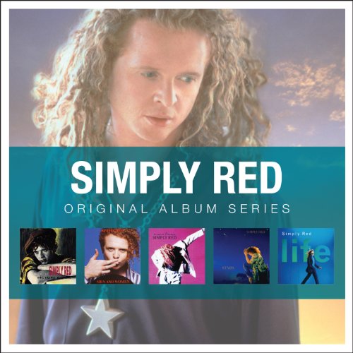 "CD cover featuring a man with curly hair and five album covers below."