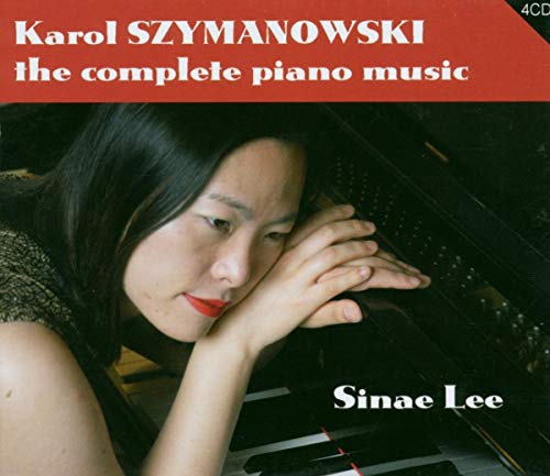 CD cover featuring pianist Sinae Lee with text “Karol Szymanowski”.