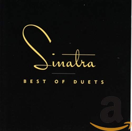 Frank Sinatra “Best Of Duets” CD cover, black background with gold text.