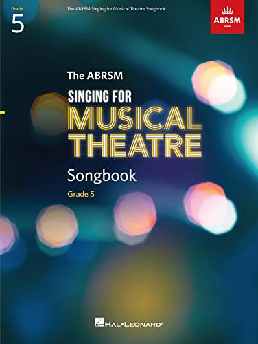 ABRSM Singing for Musical Theatre Songbook, Grade 5, blue cover.