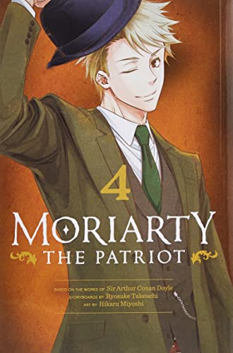 Manga cover featuring a blonde man in a suit tipping his hat.