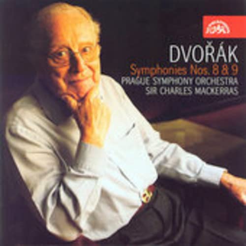 CD cover featuring portrait of conductor Sir Charles Mackerras.