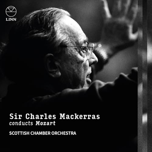 CD cover featuring Sir Charles Mackerras, a conductor in glasses.