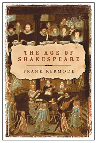Book cover: “The Age of Shakespeare” with Renaissance portrait imagery.