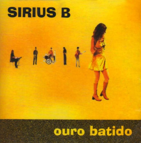 CD cover for Sirius B’s “Ouro Batido” featuring a woman and figures.