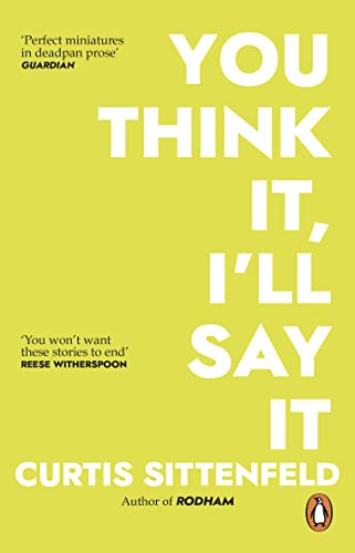 Book cover with bright yellow background, white text, and a small penguin logo.