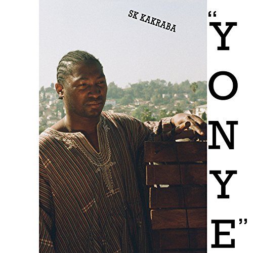 Vinyl album cover featuring portrait of SK Kakraba and large text "YONYE".