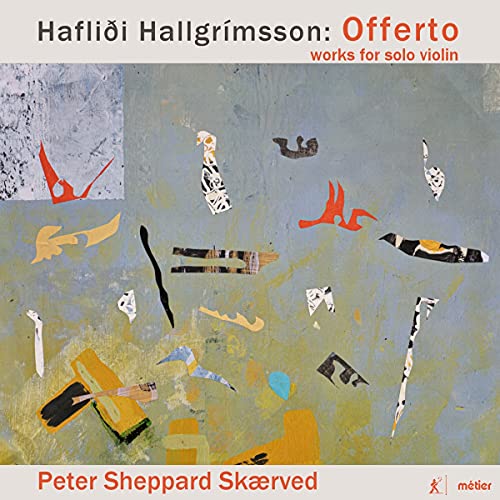 CD cover with abstract painting and text describing the album's title and artist.