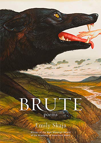 Book cover: large black dog with open mouth near a pale hand.