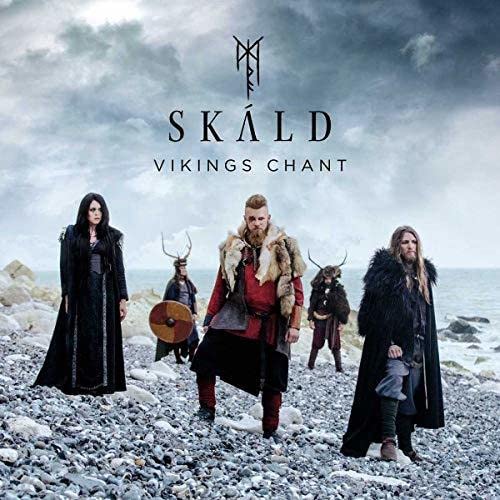 CD cover: four people in Viking attire on a rocky beach.
