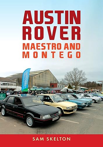 Book cover featuring classic Austin Rover Maestro and Montego cars.