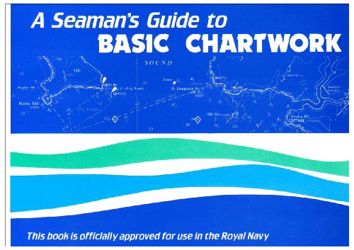 Blue book cover with nautical chart illustration and white wavy bands.