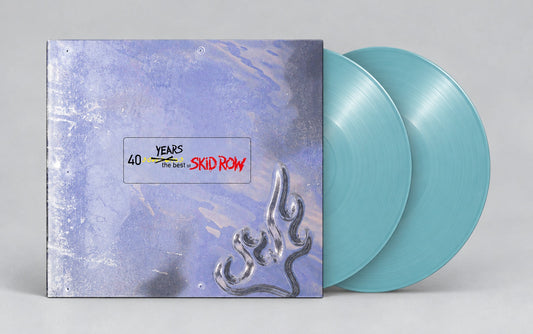 Blue vinyl record set for Skid Row’s “40 Years: The Best of.”