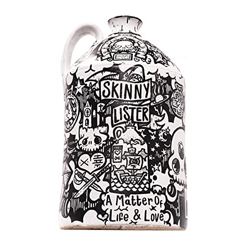 Vinyl record cover for Skinny Lister’s “A Matter Of Life & Love”, black and white.