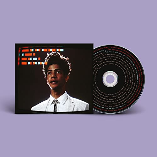 CD case and disc featuring a portrait of a young man.