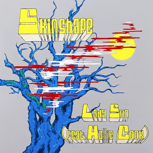 Album cover: stylized tree, sun, and text reading "Skinshape - Lady Sun.