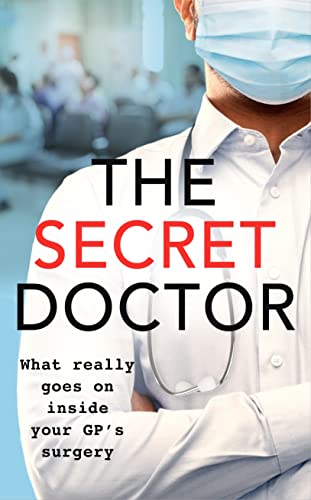 Book cover featuring a doctor wearing a mask and stethoscope.