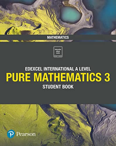 Pearson Edexcel International A Level Pure Mathematics 3 student book cover with aerial landscape.