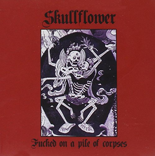 CD cover: skeletons entwined against a dark, moonlit background.