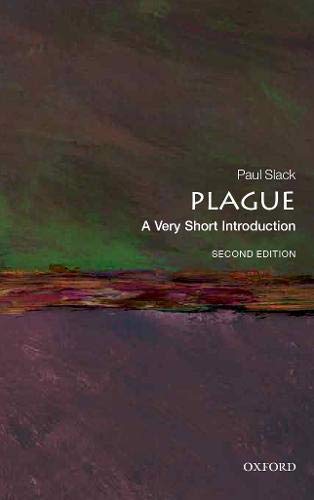 Book cover for "Plague: A Very Short Introduction," second edition.