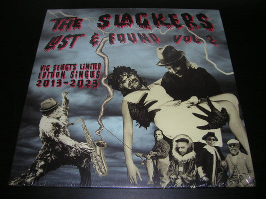 Album cover for The Slackers’ “Lost & Found Vol. 2” vinyl record.