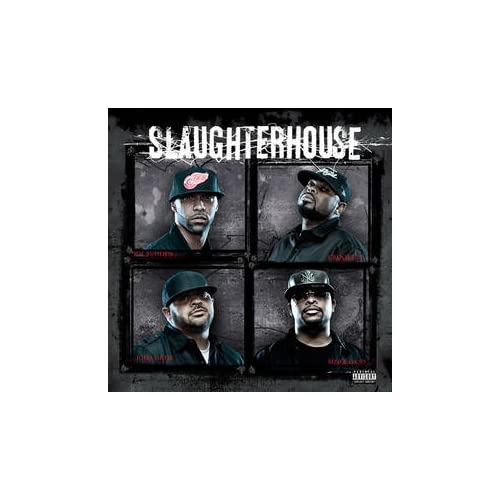 Album cover featuring portraits of the four members of Slaughterhouse in a grid.