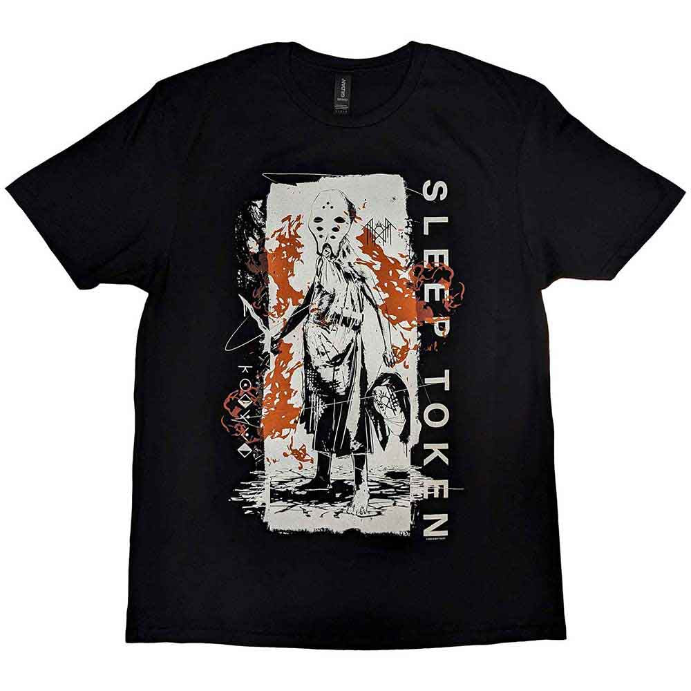 Black t-shirt with Sleep Token's "Euclid" design, size XX-Large.
