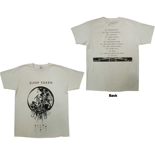 Black t-shirt with Sleep Token's "Take Me Back To Eden" design, size XX-Large.