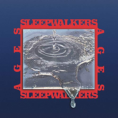 Vinyl album cover for Sleepwalkers - Ages, featuring water ripples.