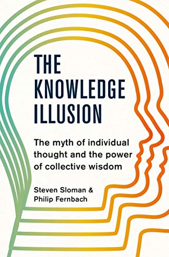 Book cover with colorful line-art profiles forming a large head shape.