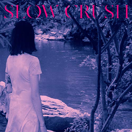 Woman by a river, album cover for Slow Crush's "Ease.